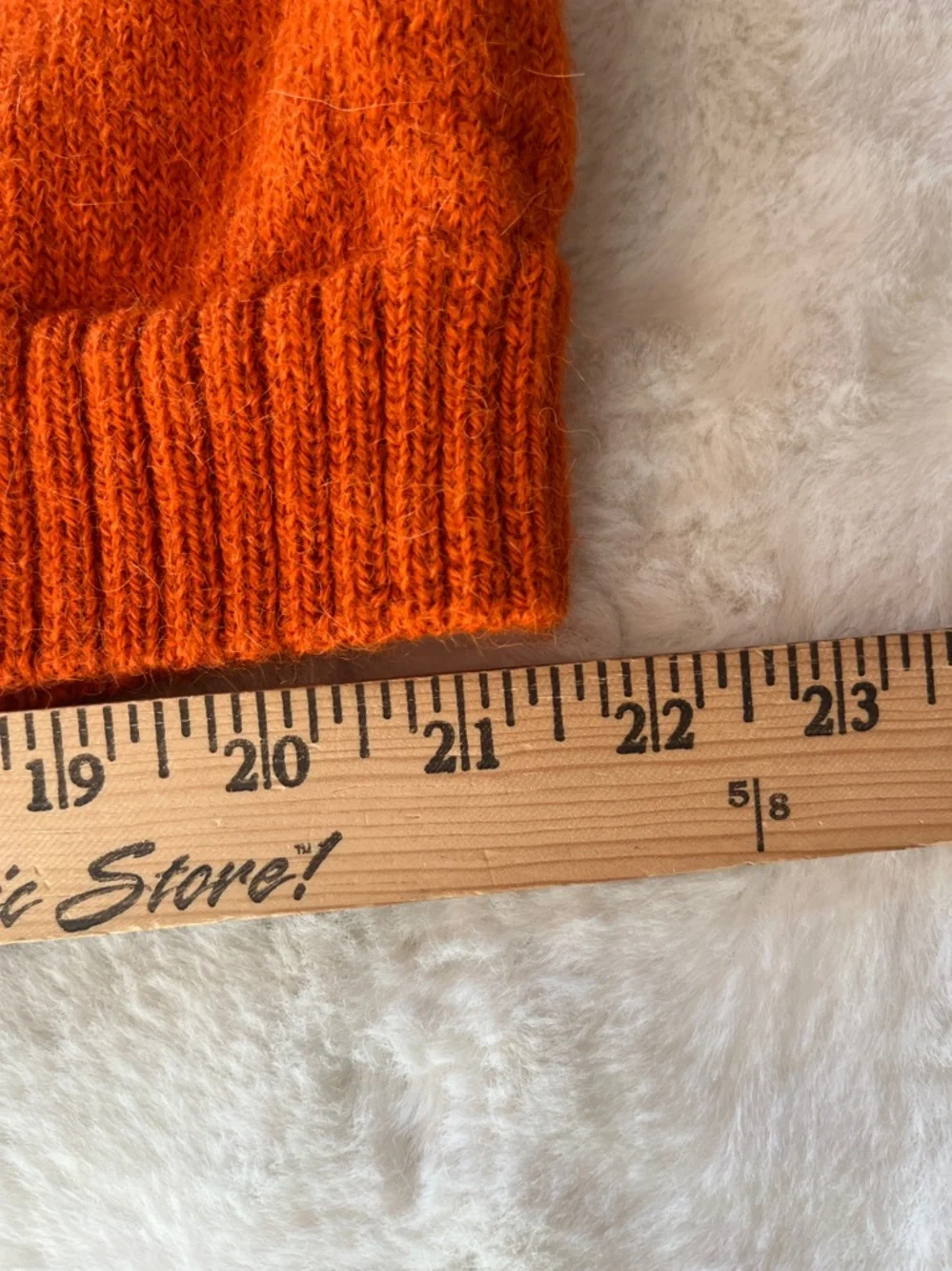 100% Peruvian Alpaca Sweater by Alpaca Basics Orange **read description -sizing*